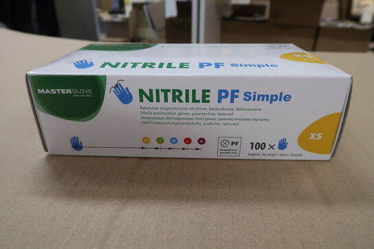 30 pk. MASTERGLOVE  - Str. XS