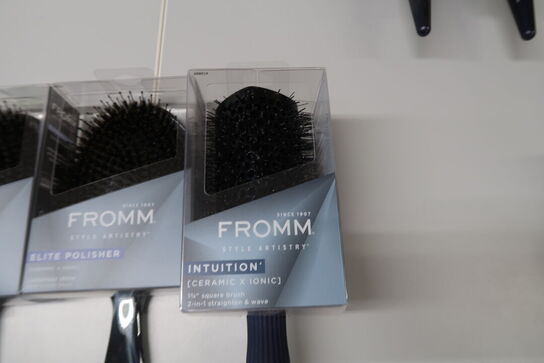 3 stk. Fromm hårbørster 