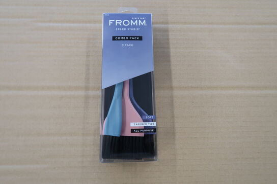 9 pk. Fromm Color Studio Soft Color Brush set
