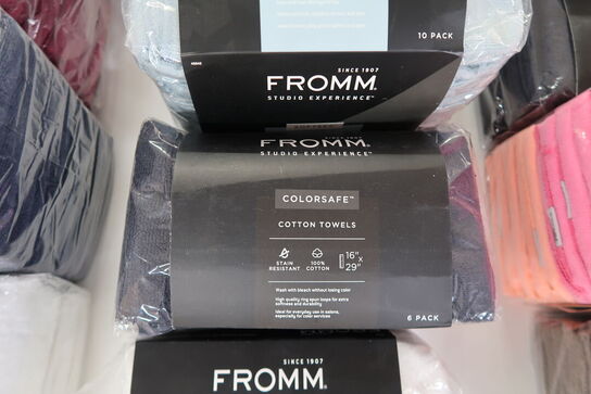 34 stk. ass. Fromm Microfiber håndklæder