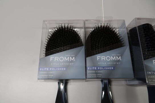 3 stk. Fromm hårbørster 