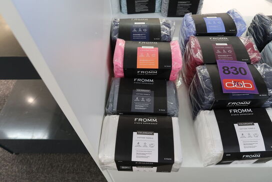 32 stk. ass. Fromm Microfiber håndklæder