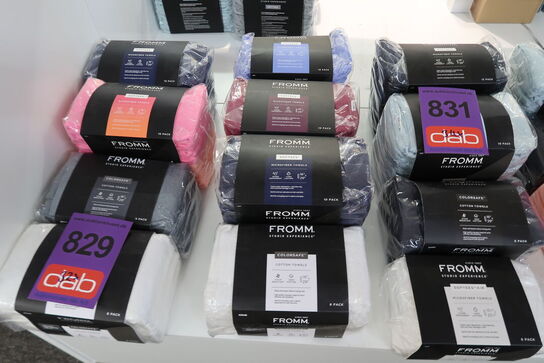 36 stk. ass. Fromm Microfiber håndklæder