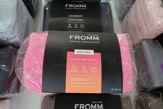 32 stk. ass. Fromm Microfiber håndklæder