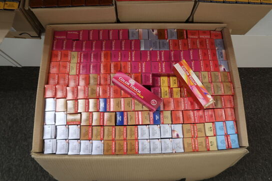 Ca. 650 pk. Ass. Wella hårfarve 