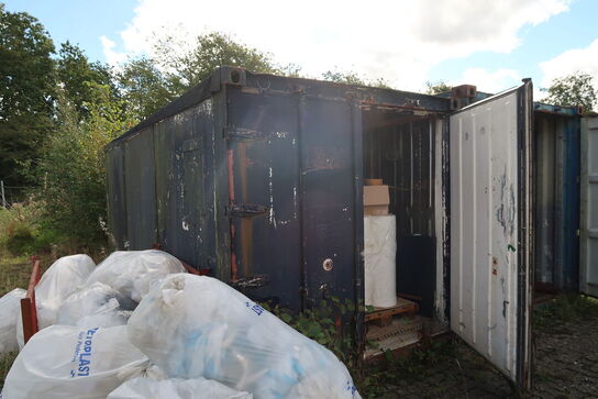 20 fods container uden indhold