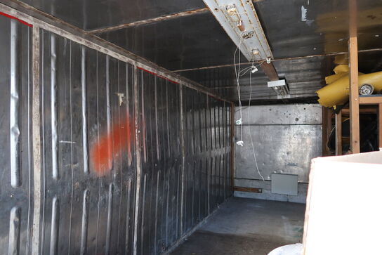 20 fods container uden indhold