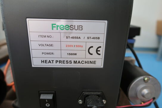 Varmepresse FREESUB ST-4050 m.m.