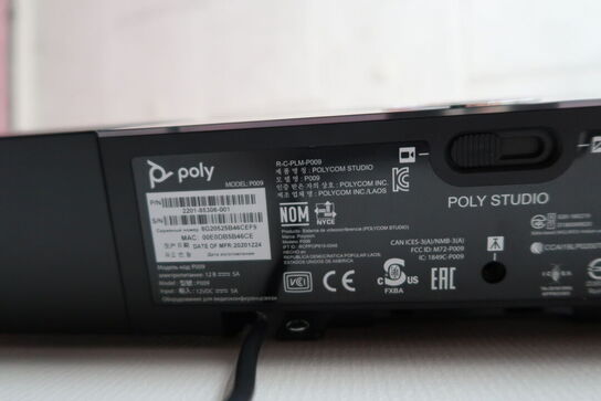 Videokonferencesystem POLY R-C-PLM-P009 med fjernbetjening