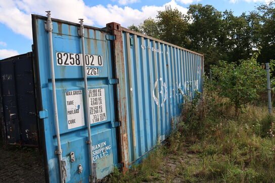 20 fods container uden indhold