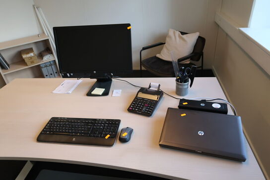Bærbarcomputer HP ProBook 6570b, Computerskærm HP EliteDisplay E231, 