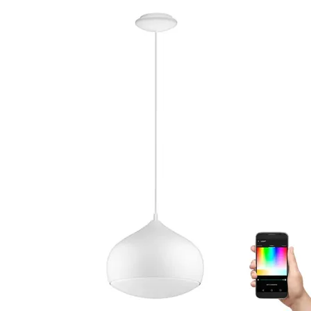 Eglo comba-c led rgbw dæmpbar Loftslampe bluetooth/app(ubrugt)