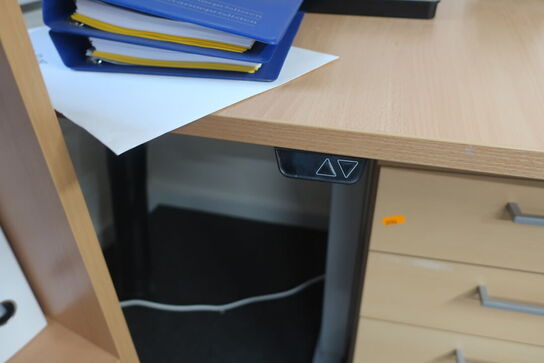 El. hæve/sænke skrivebord uden indhold