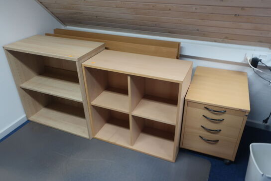 Reoler samt skuffemodul 