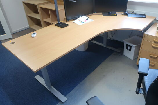 El. hæve/sænke skrivebord 