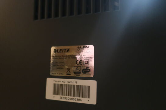 Lamineringsmaskine LEITZ A3 Turbo S