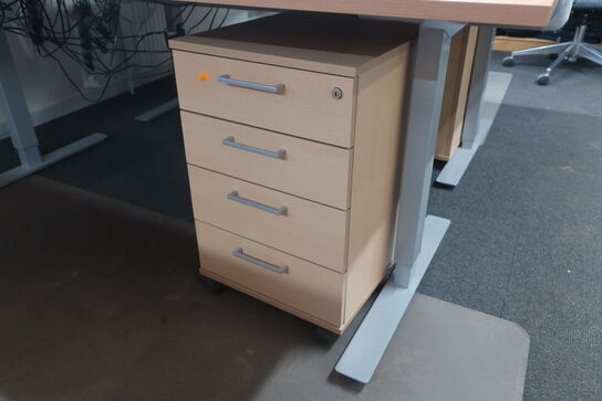 El. hæve/sænke skrivebord uden indhold