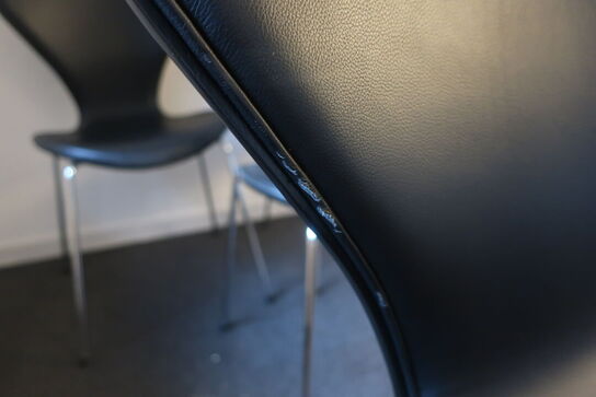 6 stk. spisebordsstole FRITZ HANSEN "Syveren"