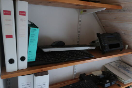 Indhold i rum (undtaget bogføringsmateriale)