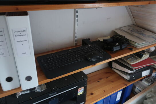 Indhold i rum (undtaget bogføringsmateriale)