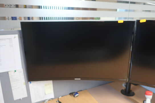 2 stk. monitorer SAMSUNG C27F390FHR