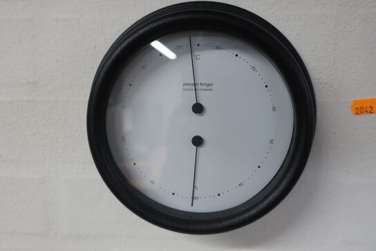 Thermometer samt ur JOERGEN FENGER