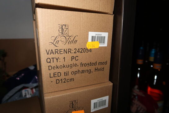 9 stk. dekorationskugler LA VIDA