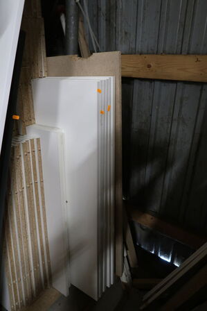 Div. Bordplader samt reservedele til køkken