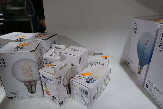 8 stk. pærer COLORS