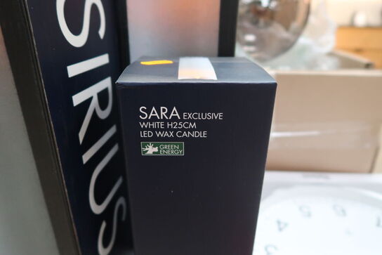 4 stk. bloklys SIRUS Sara