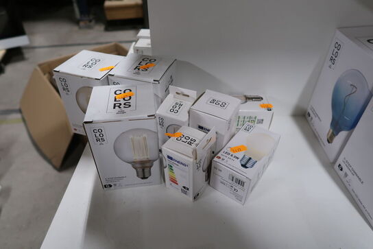 8 stk. pærer COLORS