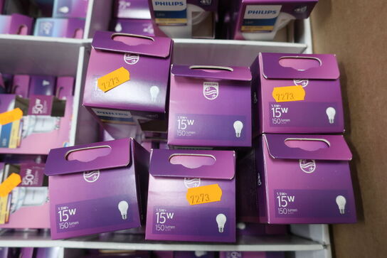 Ca. 28 stk. pærer PHILIPS 