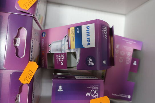 Ca. 20 stk. pærer PHILIPS 