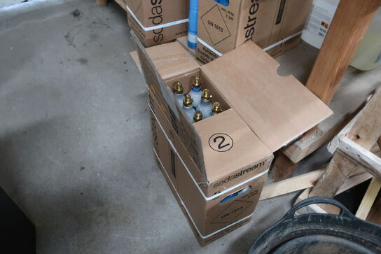 Diverse brugte flasker SODASTREAM 