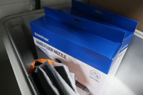 Diverse tilbehør til støvsugere NILFISK