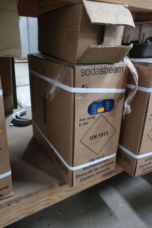 Diverse brugte flasker SODASTREAM 