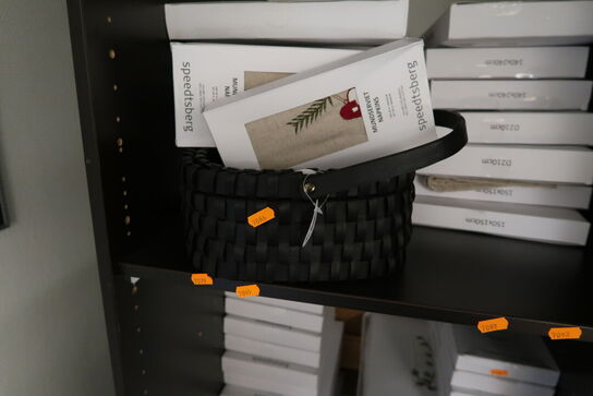 Kurv samt juleservietter SPEEDTSBERG