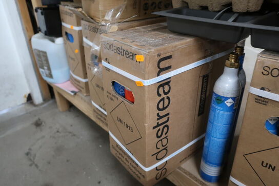 Diverse brugte flasker SODASTREAM 
