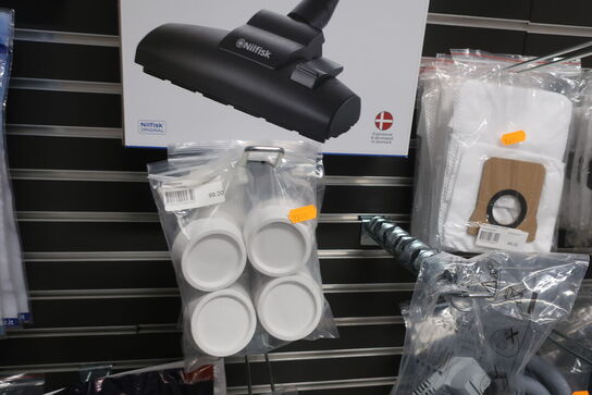 Diverse tilbehør til støvsugere