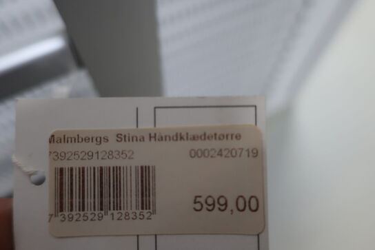 Håndklædetørrer MALMBERGS