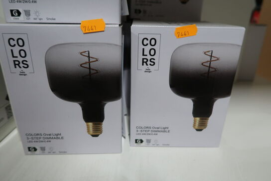 7 stk. pærer COLORS Oval Light