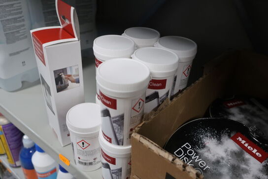 Diverse rengøring til opvaskemaskiner samt kaffemaskiner MIELE 