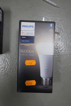 Pærer PHILIPS Hue Single bulb E27