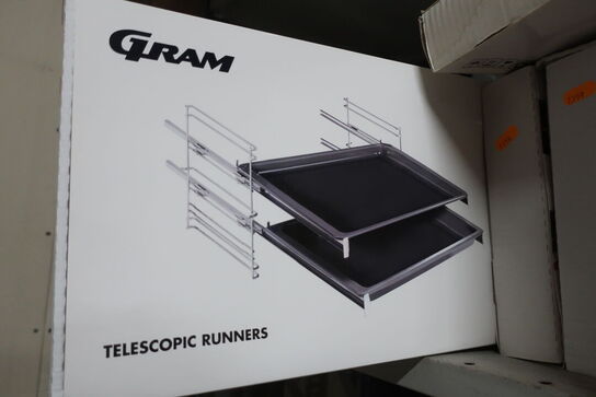 Teleskopsudtræk til ovn GRAM