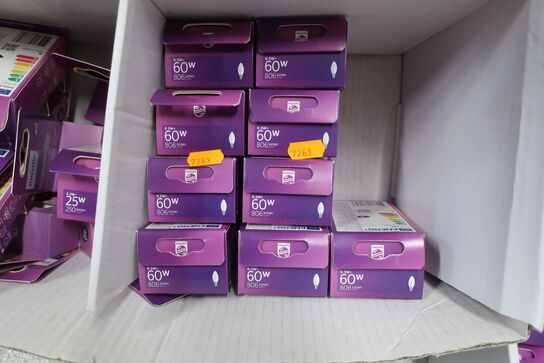 Ca. 20 stk. pærer PHILIPS 