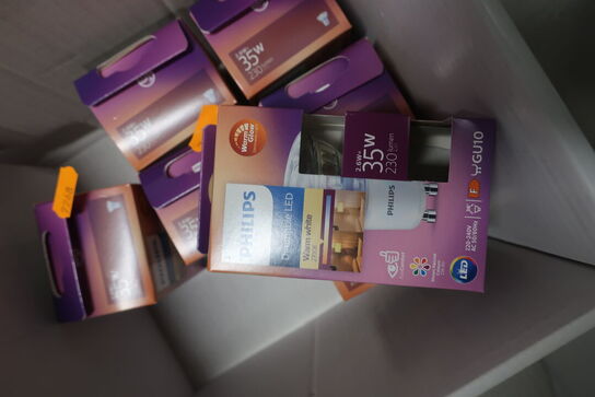 Ca. 20 stk. pærer PHILIPS 