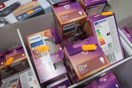 Ca. 20 stk. pærer PHILIPS 