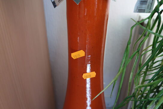 Vase med div. Kunstige planter