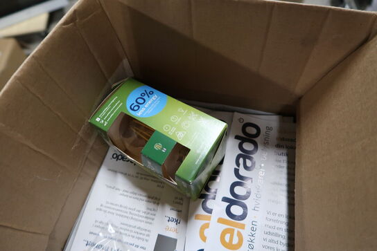 Kasse med udsugning m.m.