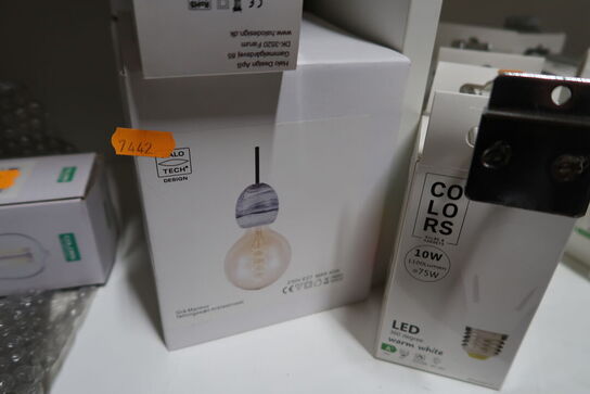 5 stk. pærer COLORS samt 2 stk. pærer